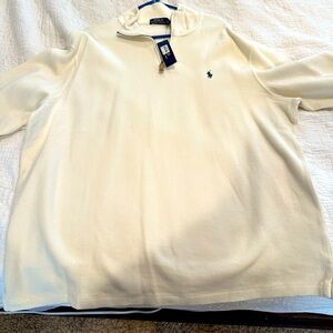 Cream color 3/4 zip